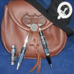 Gunn Ancient pens on Sporran small.jpg
