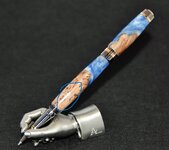 Classic Elite II Gun metal and gold Beartooth WoodAlumilite Amalgam blank 1  edit.JPG