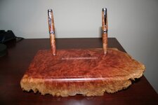 Red Malle Burl desk set.jpg