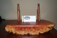 Red Malle Burl desk set 3.JPG