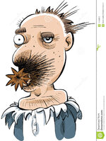 exploded-cigar-cartoon-man-prank-his-face-41193813.jpg