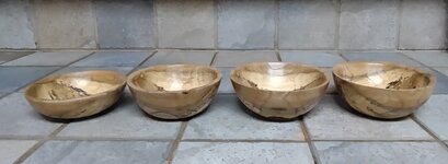 Spalted Oak bowls.jpg