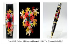 Fractal FAll Foliage-Pen Blank and Pen Collage.jpg