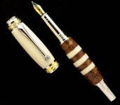 Alternate Ivory and Honduras Rosewood Burl Segmented_1.jpg