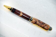 Pens - 3-9-11 Cork, Purple heart Ravens Wood 2004 3.jpg