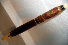 Pens - 3-13-11 Spanish Burl, Sunburst Vineyards, Gun metal-gold kit 2.jpg