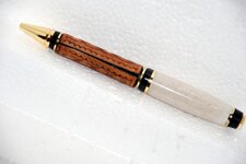 Pens - 4-8-11 Justin leather antler cigar - seam.jpg