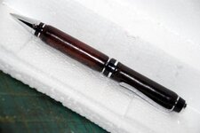 Pens - 4-9-11 Leather and leather chrome cigar 3.jpg