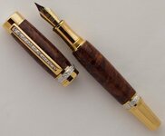 Amboyna Burl Roman Harvest Fountain Pen_1.jpg