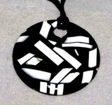 Pendant - ElMostro Black w white chips.jpg
