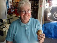 Cindy and her first Egg.jpg