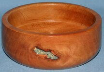Wild Cherry Bowl - Turquoise Infill.jpg