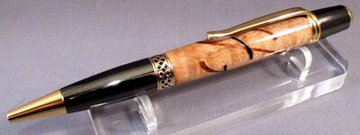 Mesa Inlay Spectrum Maple - Redheart - Ebony - Aluminum 1-2.jpg