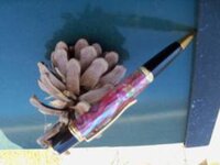Red abalone shell pen  pict 022_256x192.jpg