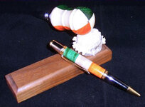 Irish Tri-Color Pen & Bottle Stopper.jpg