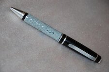 Pens - 2-2-12 Blue Snake Skin under Ebony.jpg