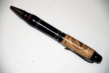 Pens - 5-3-12 #73 Monterey Cork over Ebony with Red Coral 1.jpg