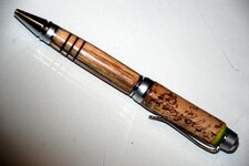 Pens - 5-10-12 #81 Penfolds Wine Coark over White Oak Wine Barrel Stave 1.jpg