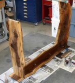 Walnut Table - 10 First Coat of Poly.jpg