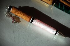 Pens - 6-3-12 Wine Cork Fricks Pink Cancer Survivor 2.jpg