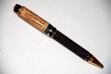 Pens - 5-3-12 #72 Forest Valley Wine Cork over Sting Ray 1.jpg