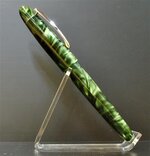 Custom Green Marble, Black Rose Lucite, and Cracked Ice 006 (Small).JPG