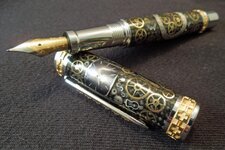 Emperor Pen with Mom's Watch and Birthday Time.jpg