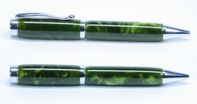 Avocado Polyresin_Chrome Atrax Ballpoint Pen.jpg