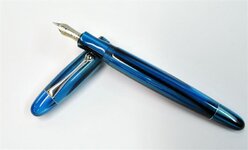 BlueBlack Stripes Custom FP 008 (Small).JPG