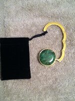 Purse Hanger with green dyed Buckeye Burl.jpg