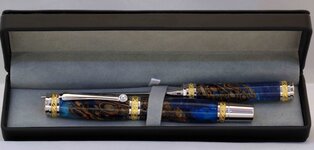 Blue Palm Root Majestic Pen & Letter opener kit1.jpg