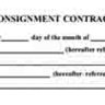 Consignment Contract - DCBluesman