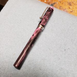 Pink smoke