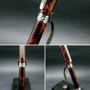 Honduran Rosewood burl Fountain pen