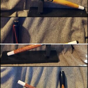 Pool cue rollerballs