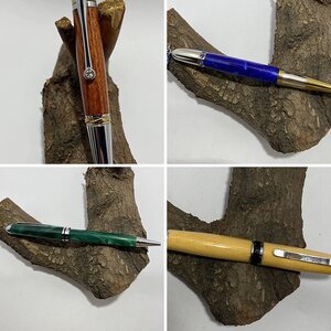 Some of my new pens that i have turned