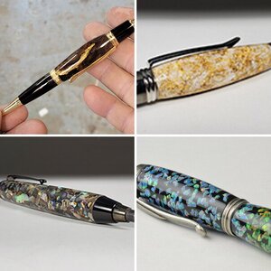 Easy Inlay exotic materials