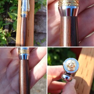 Chopper Pen made with Walnut
