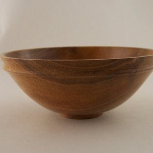 Mesquite Bowl with Bead