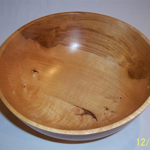 Maple bowl