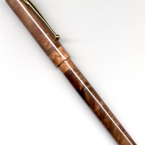 Figured Walnut Maple Burl Snap Cap