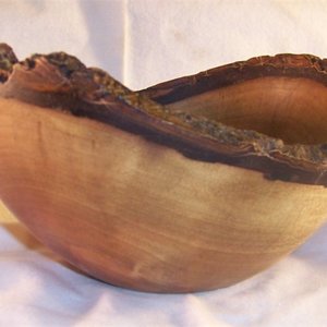 English Walnut Natural Edge Bowl