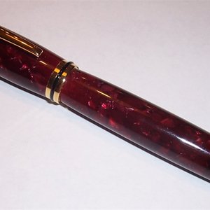 Cranberry Acrylic Gentlemen's Rollerball