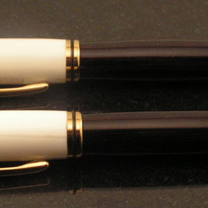Hippo Ivory and Ebony Jr. Gent Set