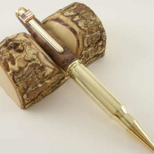 Casing pen with flag clip