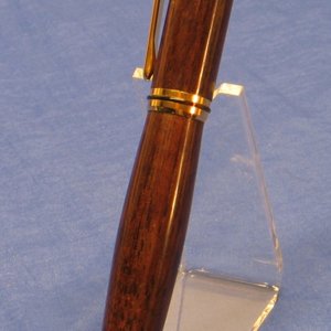Brazilian Rosewood Baron (Gold Ti)