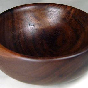 Walnut candy dish