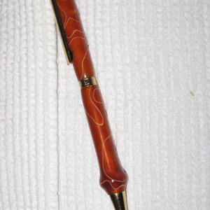 Gold Swirl Acrylic Slimline