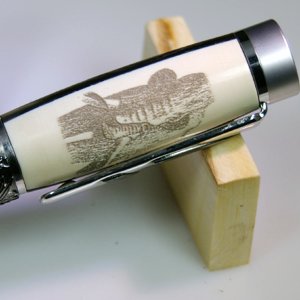 Mammoth Tusk and Bog Oak