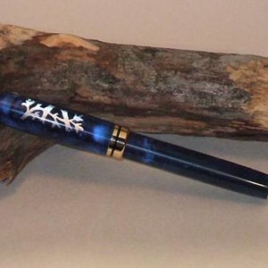 Euro with Bird Inlay